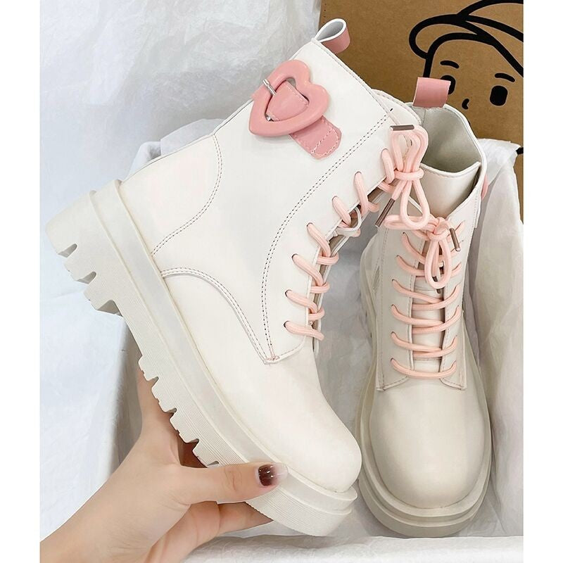 Pink martin boots   HA1335