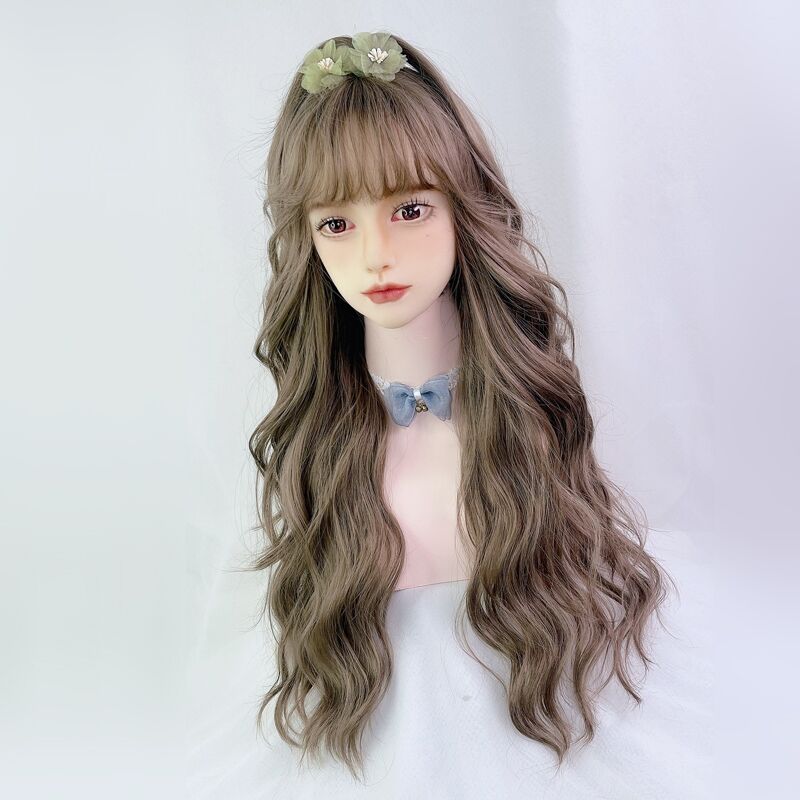 Natural Fluffy Wool Curly Wig HA0052