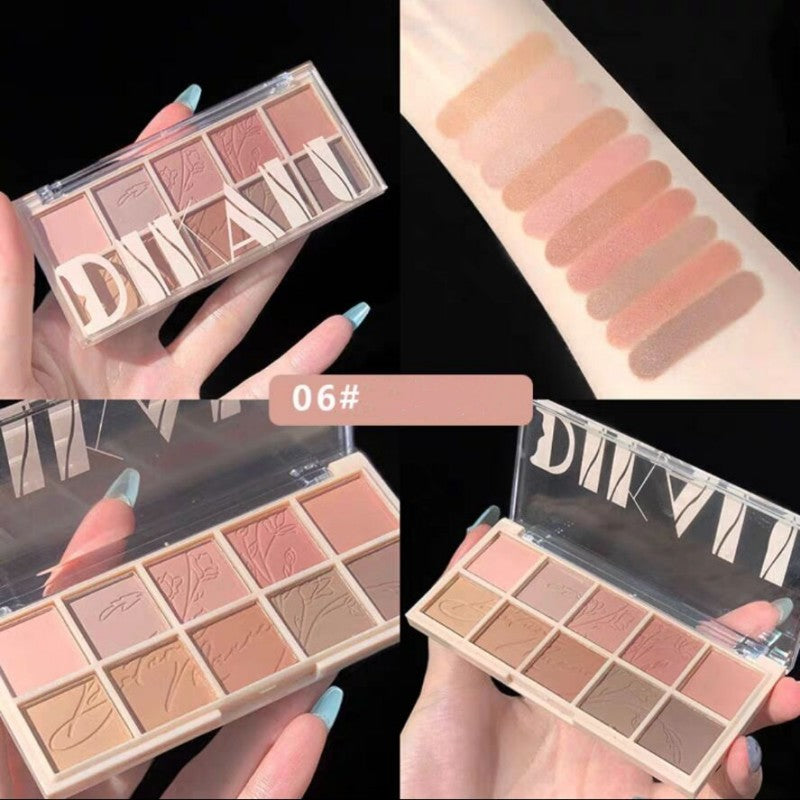 Grapefruit Honey Ten Color Eyeshadow Palette   HA1281