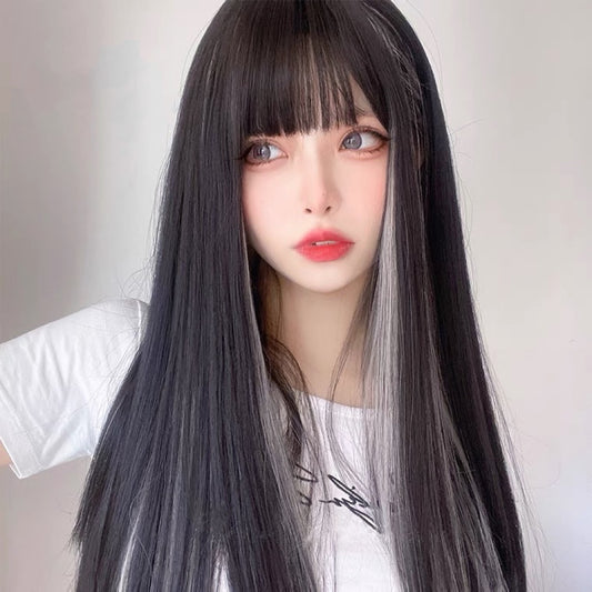 Sweet long straight hair HA0232