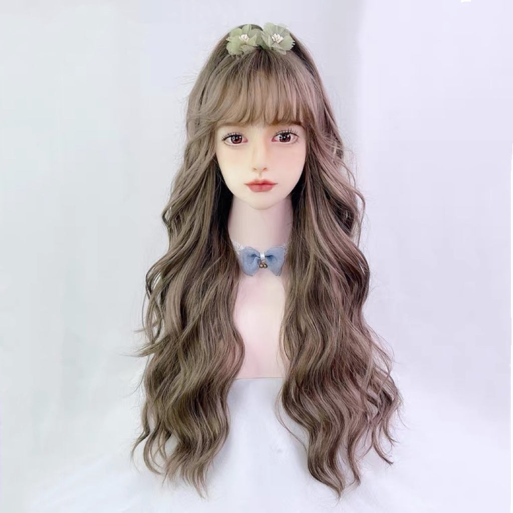 Natural Fluffy Wool Curly Wig HA0052