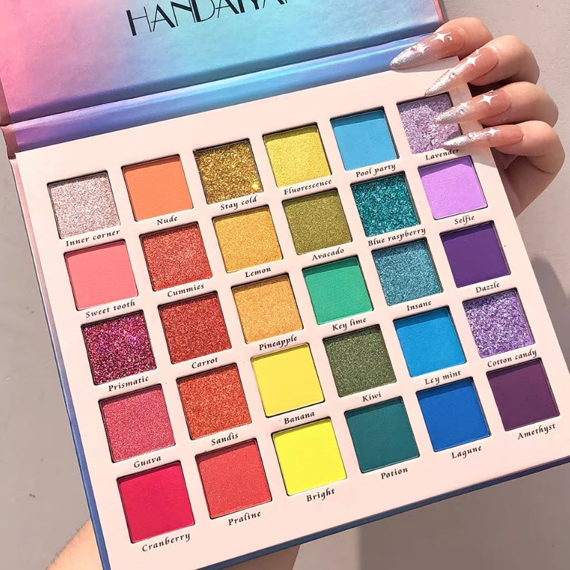 Rainbow 30 Color Eyeshadow Palette   HA0265