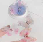 Three-dimensional butterfly tulle   HA0293