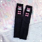 Bow Knit Socks HA1387