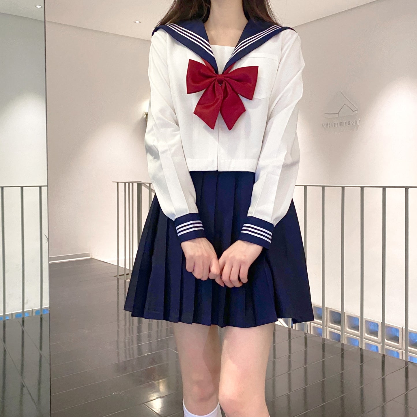 Sailor suit jk uniform skirt suit   HA1118