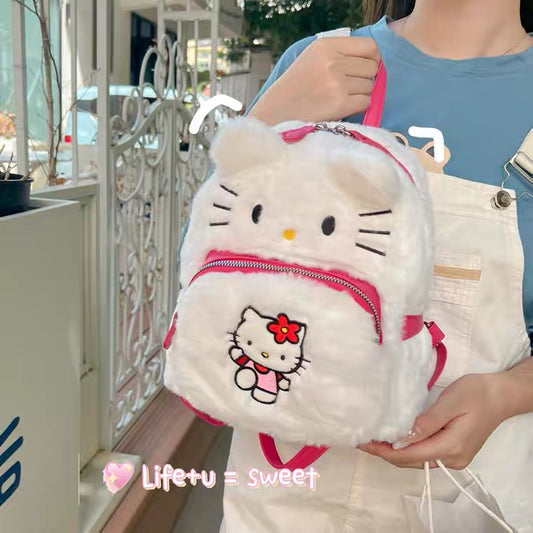 Cute plush backpack  HA1162