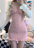 Sweet and Spicy Knit Dress  HA1195