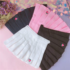 Strawberry thorn rust A-line skirt  HA0487
