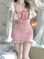 Sweet and Spicy Knit Dress  HA1195