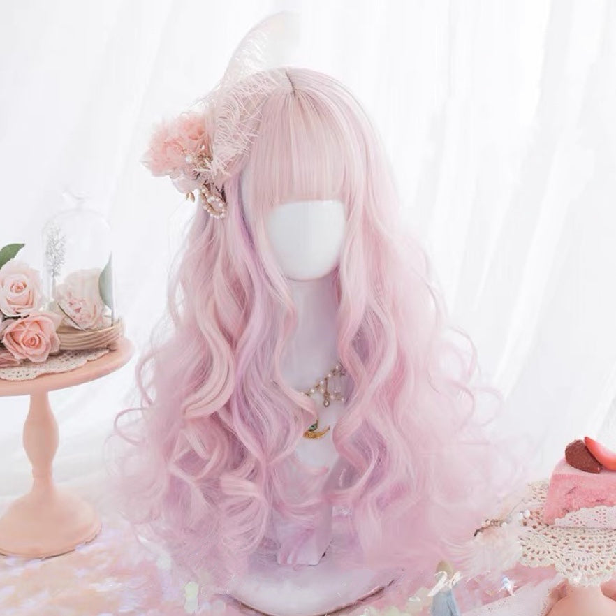 Cute soft girl lolita with long curly hair HA0382