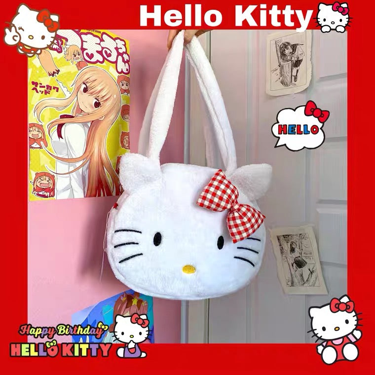 Cute handbag plush bag  HA0608