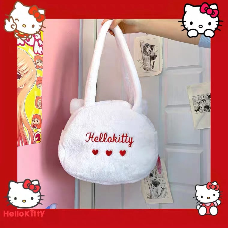 Cute handbag plush bag  HA0608