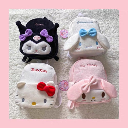 Cute Versatile Plush Backpack  HA0616