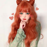 Wool curly long curly hair wig HA1278