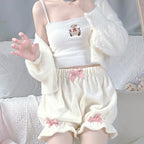 Bear embroidered camisole  HA1288
