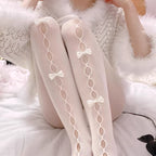 Cute bow cutout pantyhose    HA0648
