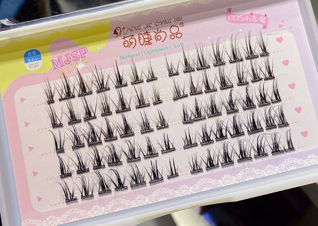 Little devil segmented cos graft eyelashes    HA0654
