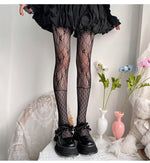 Floral Pantyhose Hollow Lace Pants  HA1405