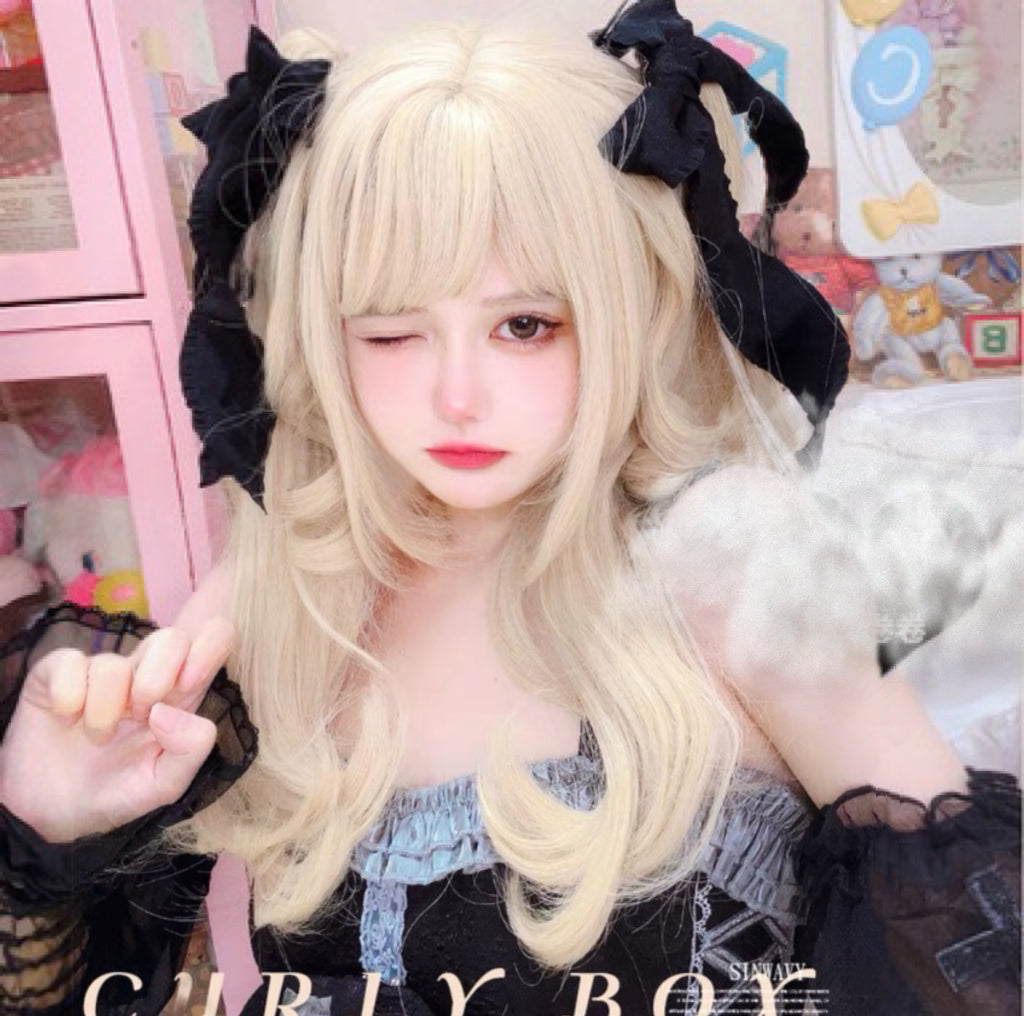 Double ponytail wig  HA1509