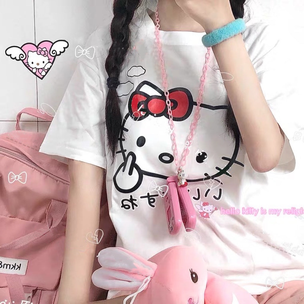 Cute hellokitty T-shirt  HA0807