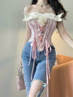 Corset lace suit HA0983
