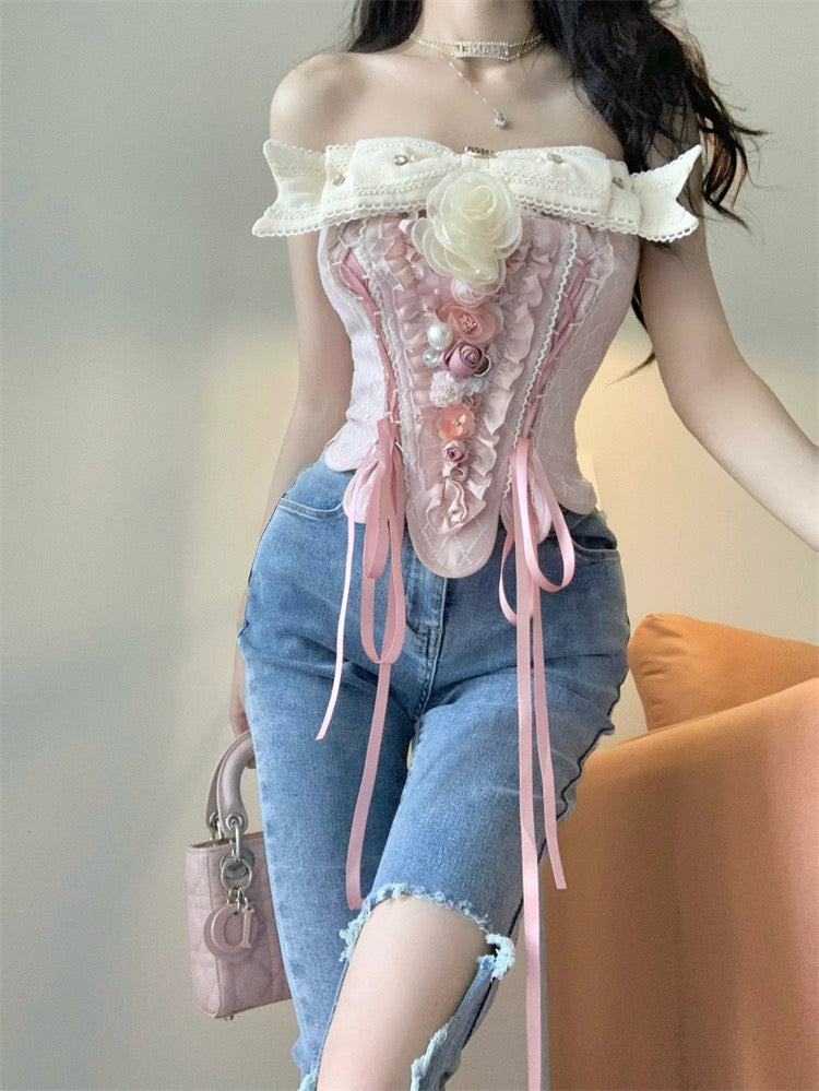 Corset lace suit HA0983