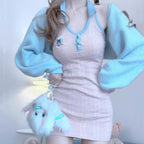 Cute halterneck dress HA1650