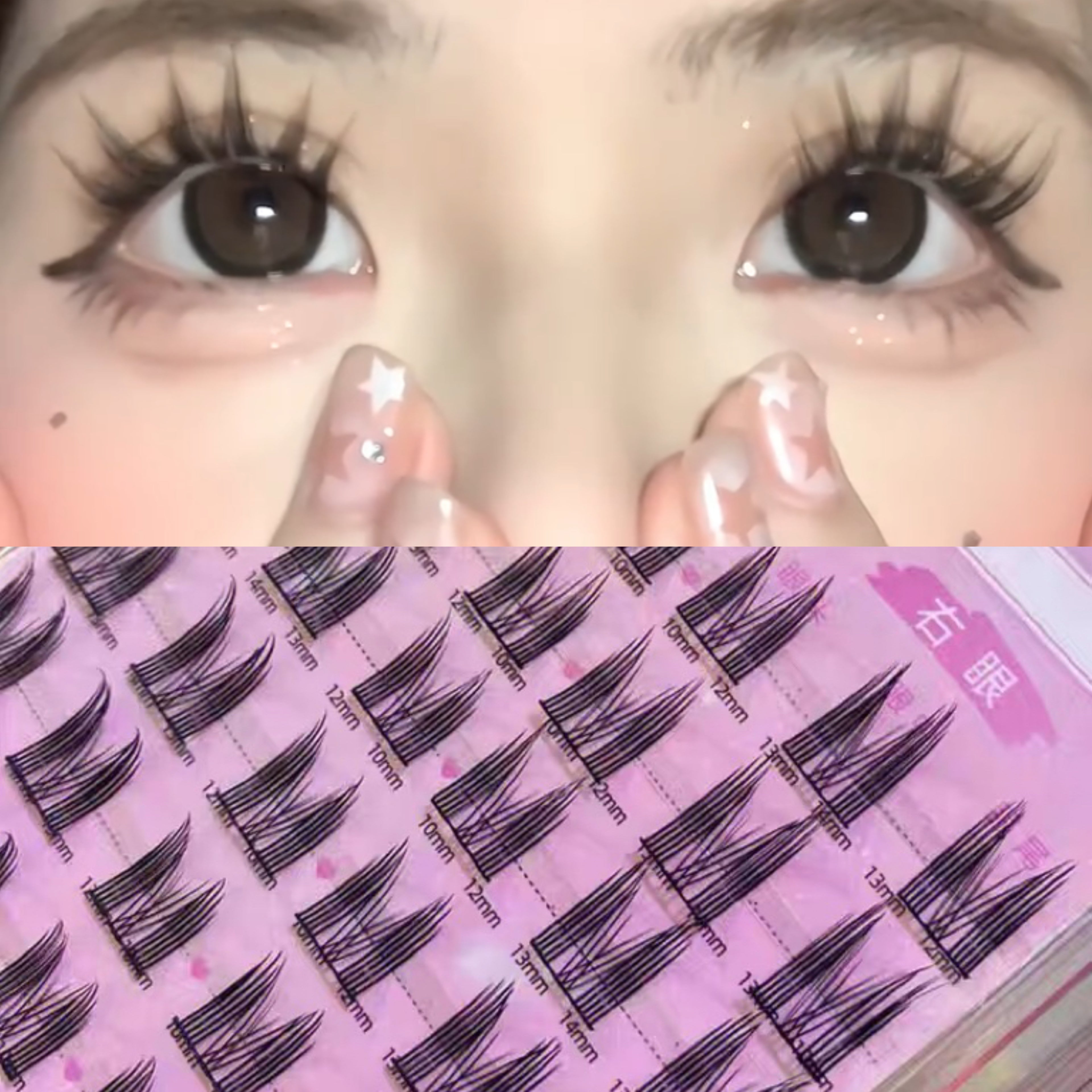 Simulation fake eyelashes  HA1667