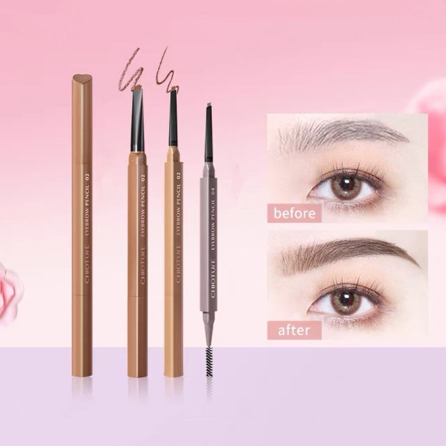 Natural long-lasting double-ended eyebrow pencil  HA0107