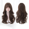 Daily bangs and long curly hair   HA0145
