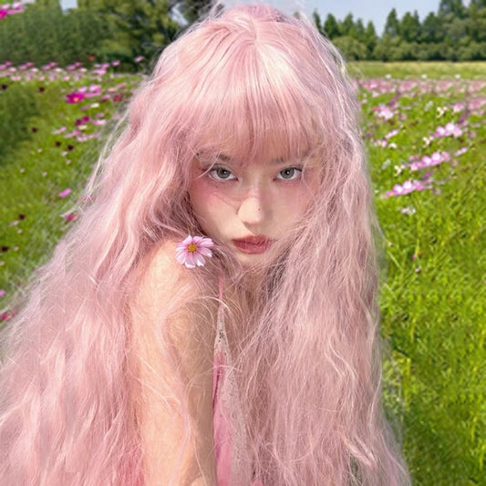 Cherry Blossom Powder 1M Long Wig HA0991