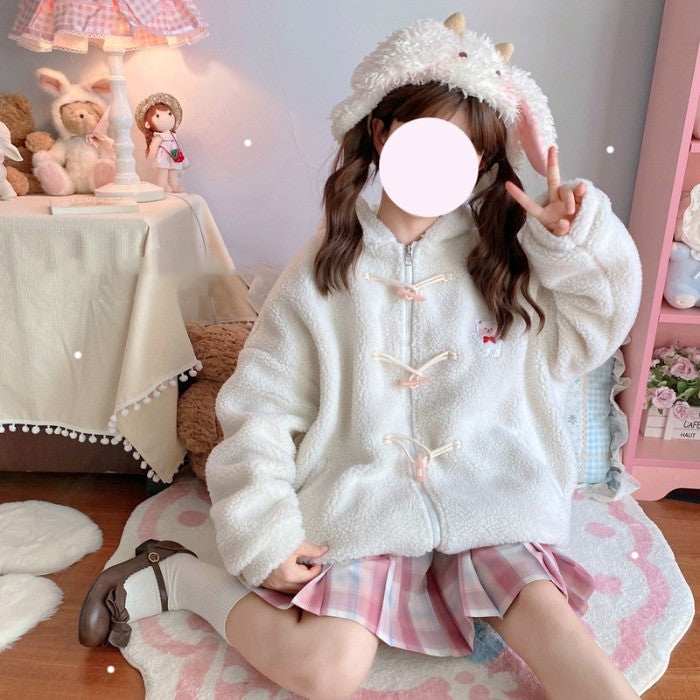 Sweet Bear Ears Long Sleeve Jacket   HA1501
