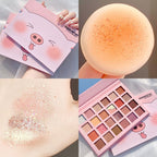 24 color eyeshadow palette   HA0206