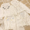 Versatile Cream Knit Cardigan   HA0558