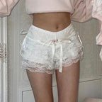 Sweet casual lace shorts   HA1710