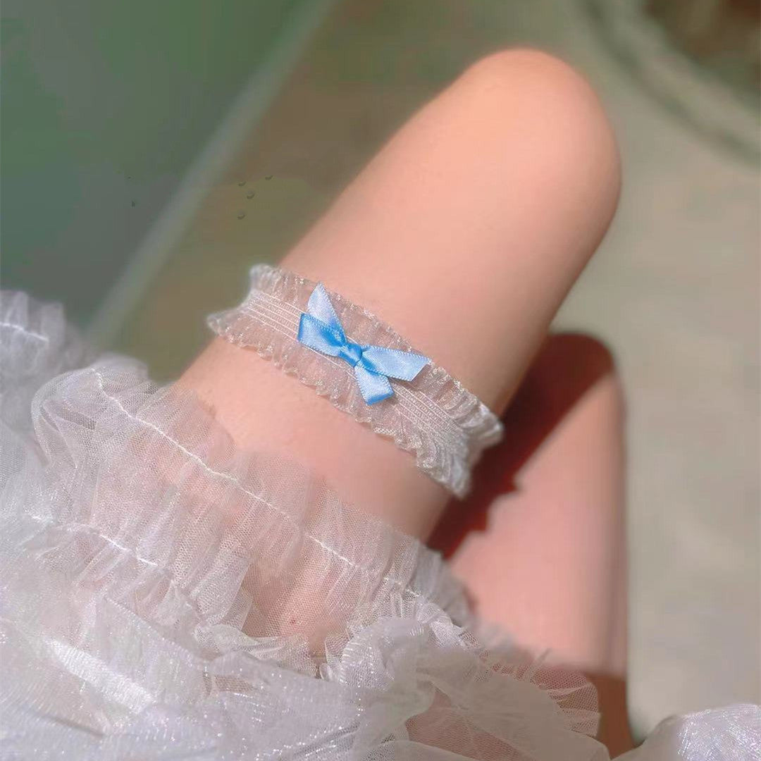 Dream Leg Ring Fungus Edge Bow  HA0674