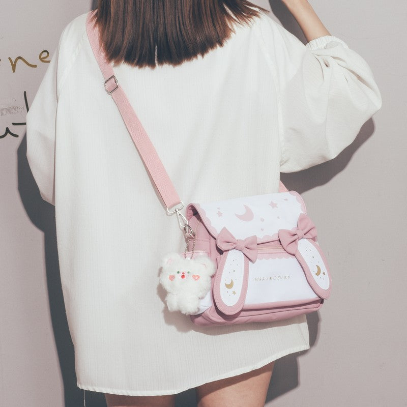 All match bowknot shoulder bag HA1517
