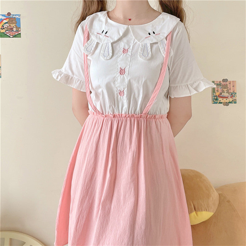 Sweet light lo short sleeve dress   HA0596