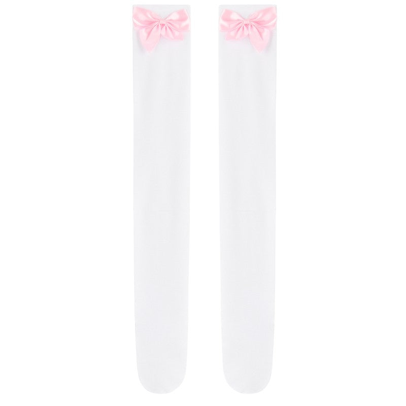 Cute bow high stockings   HA1429