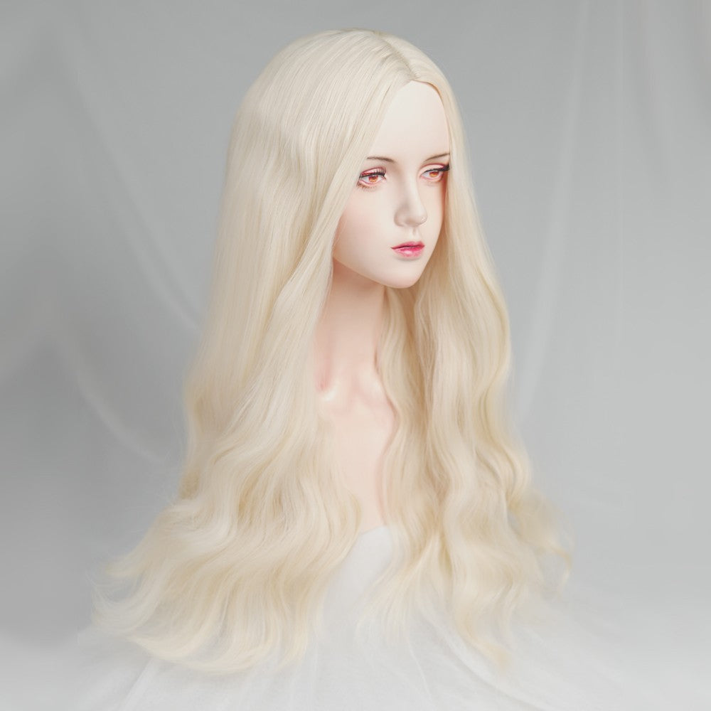 Platinum Long Curly Wig HA1321