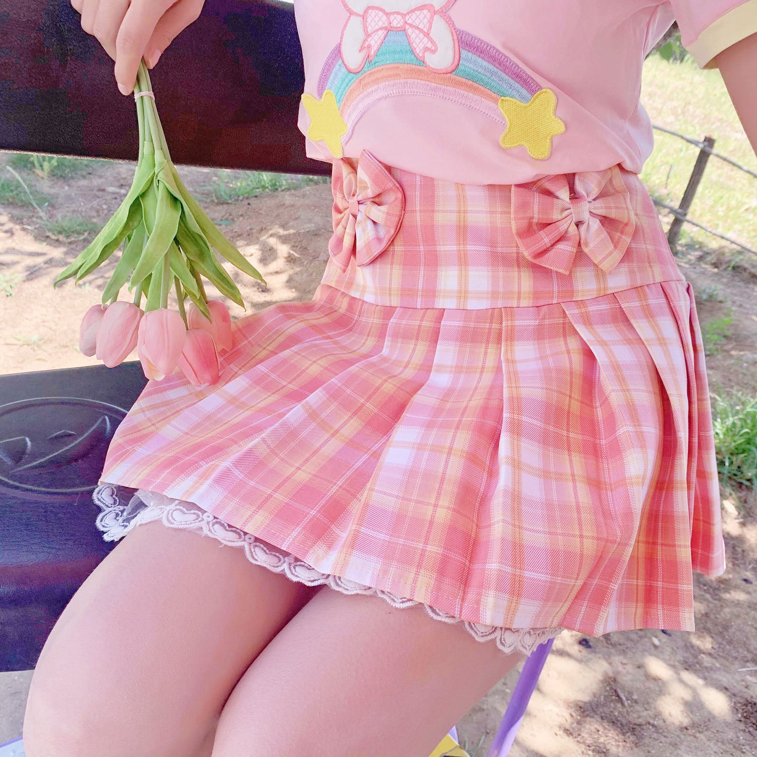 Bow Knot Skirt HA1059