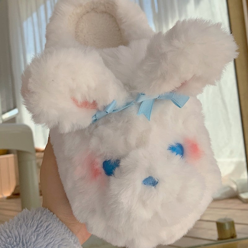 Girl Heart Rabbit Cotton Slippers  HA1346