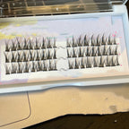 Mink Hair Segmented Little Devil False Eyelashes    HA0651