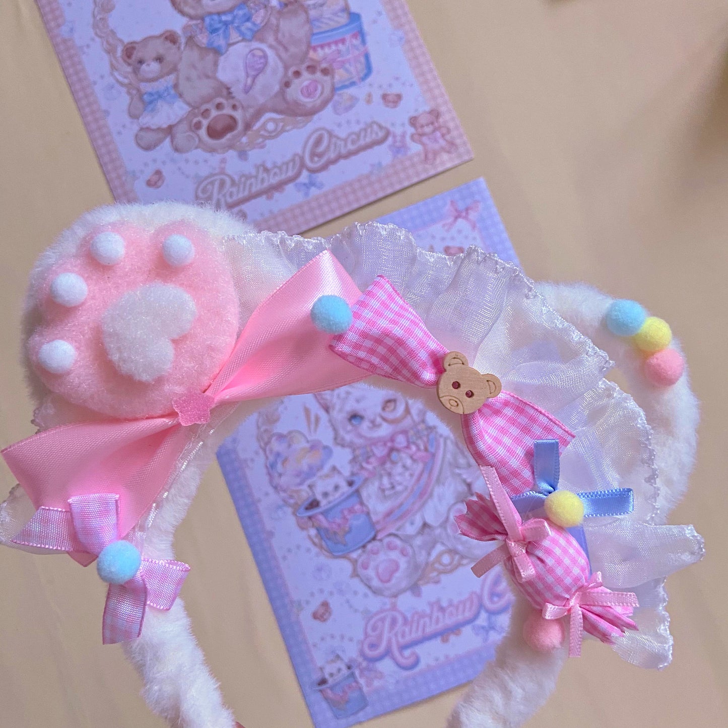 Lolita bear ear sweet hair band   HA0762