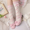 Cute girly mid tube cotton socks    HA0498