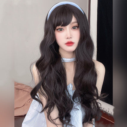 Daily big wavy long curly hair HA0238