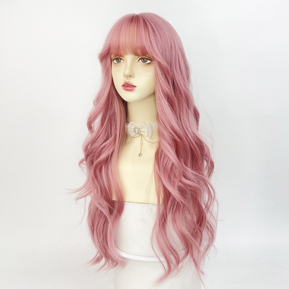 Cherry Blossom Pink Wave Wig   HA1253