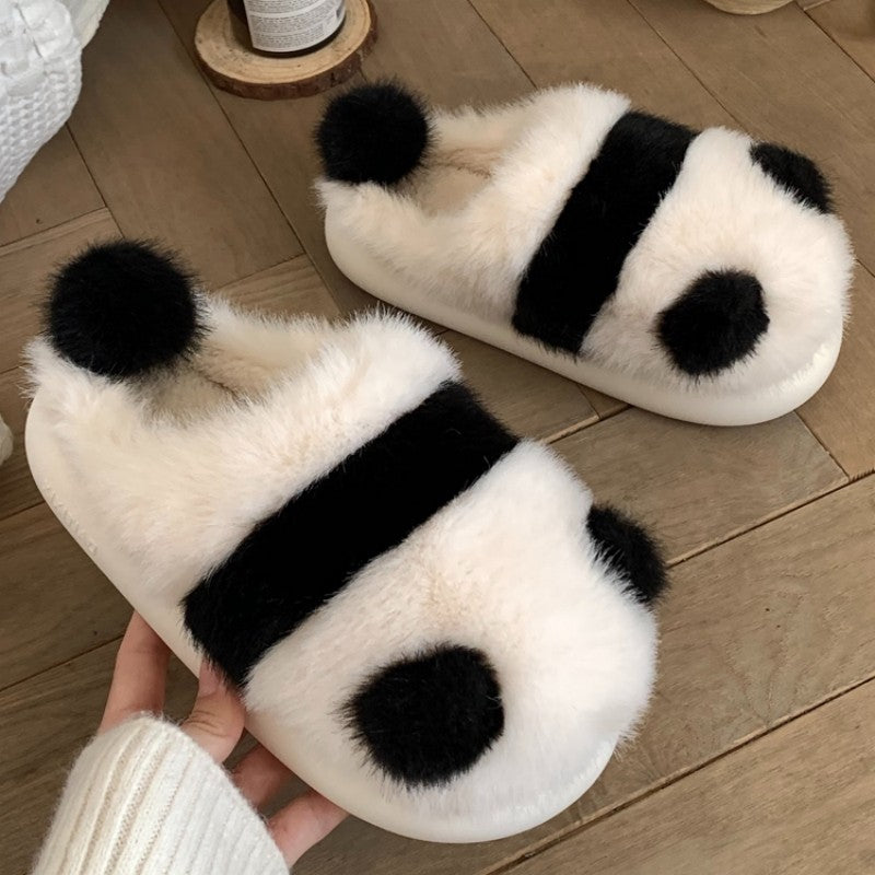 Panda cotton slippers  HA1342