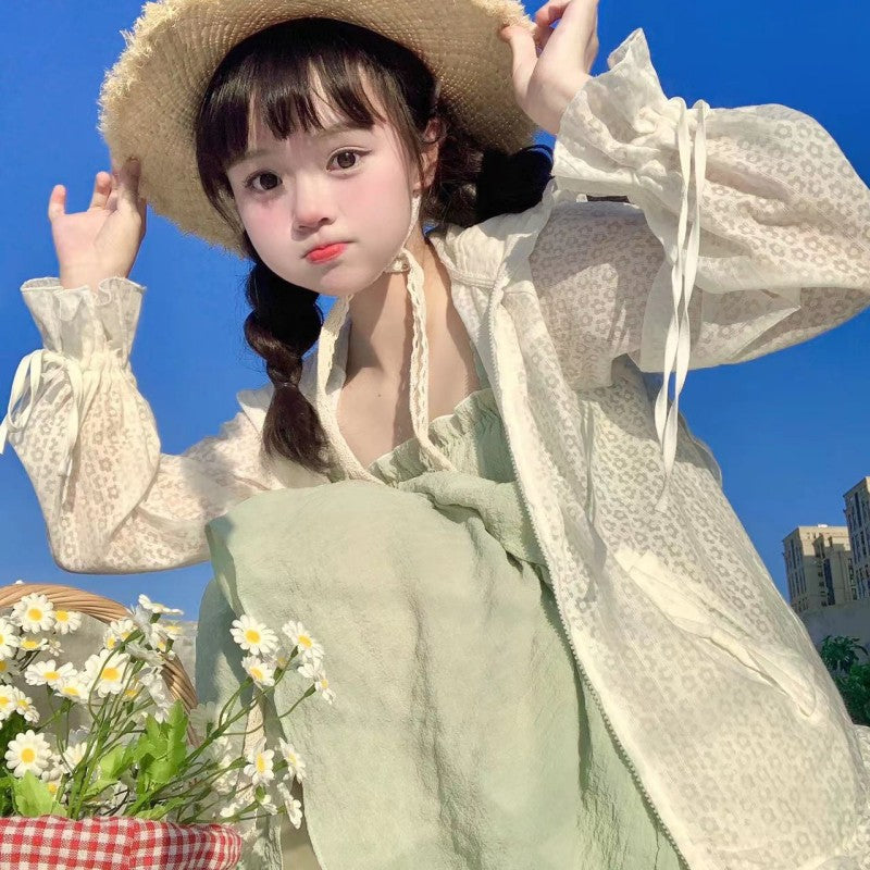 Rabbit ear cardigan jacket  HA1662