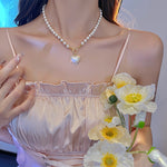 Love Pearl Necklace HA0989